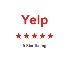 Yelp five star rating for the Law Office of Andi Geloo