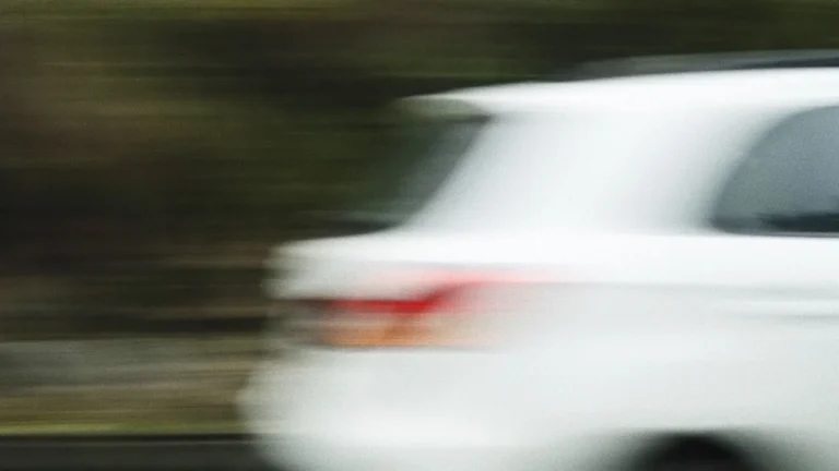 Car travelling at speed on a highway, the conduct behind most Virginia reckless driving charges