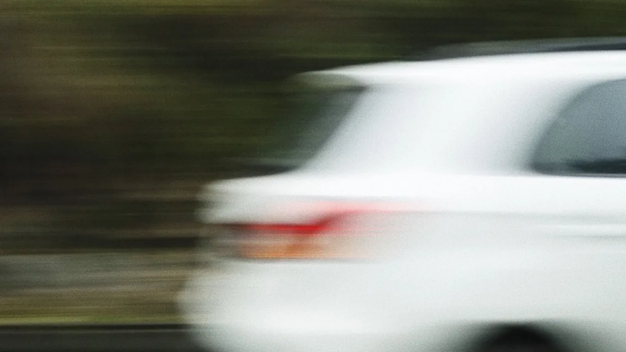 Car travelling at speed on a highway, the conduct behind most Virginia reckless driving charges